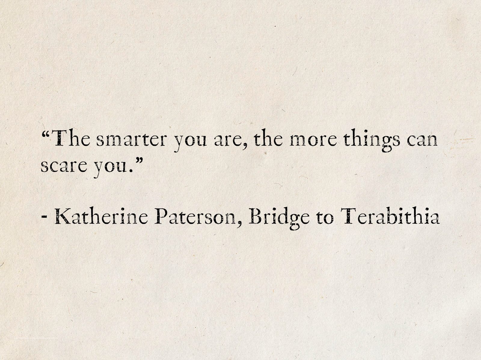 35 Best Bridge To Terabithia Quotes