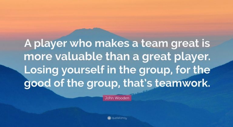 45 John Wooden Quotes on Teamwork and Success